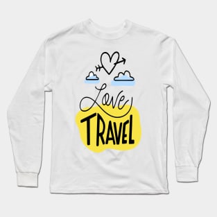 Love travel t-shirt Long Sleeve T-Shirt